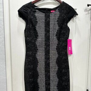 Black lace dress